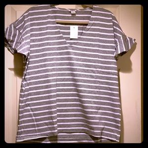 J.Crew Mercantile Flutter Sleeve Top